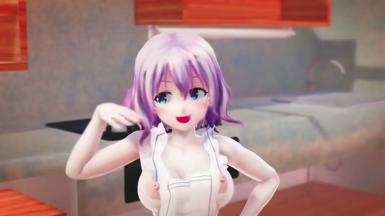 【MM3077】Short Hair Girl Onegai Darling