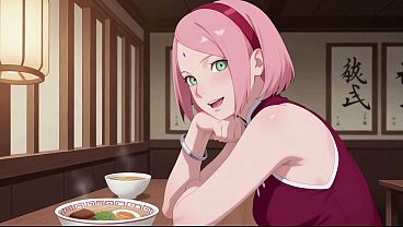Sakura tries Anal with Naruto! Uncensored Naruto Hentai AI-generated