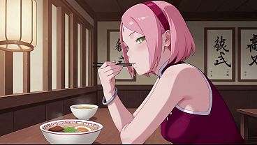 Sakura tries Anal with Naruto! Uncensored Naruto Hentai AI-generated