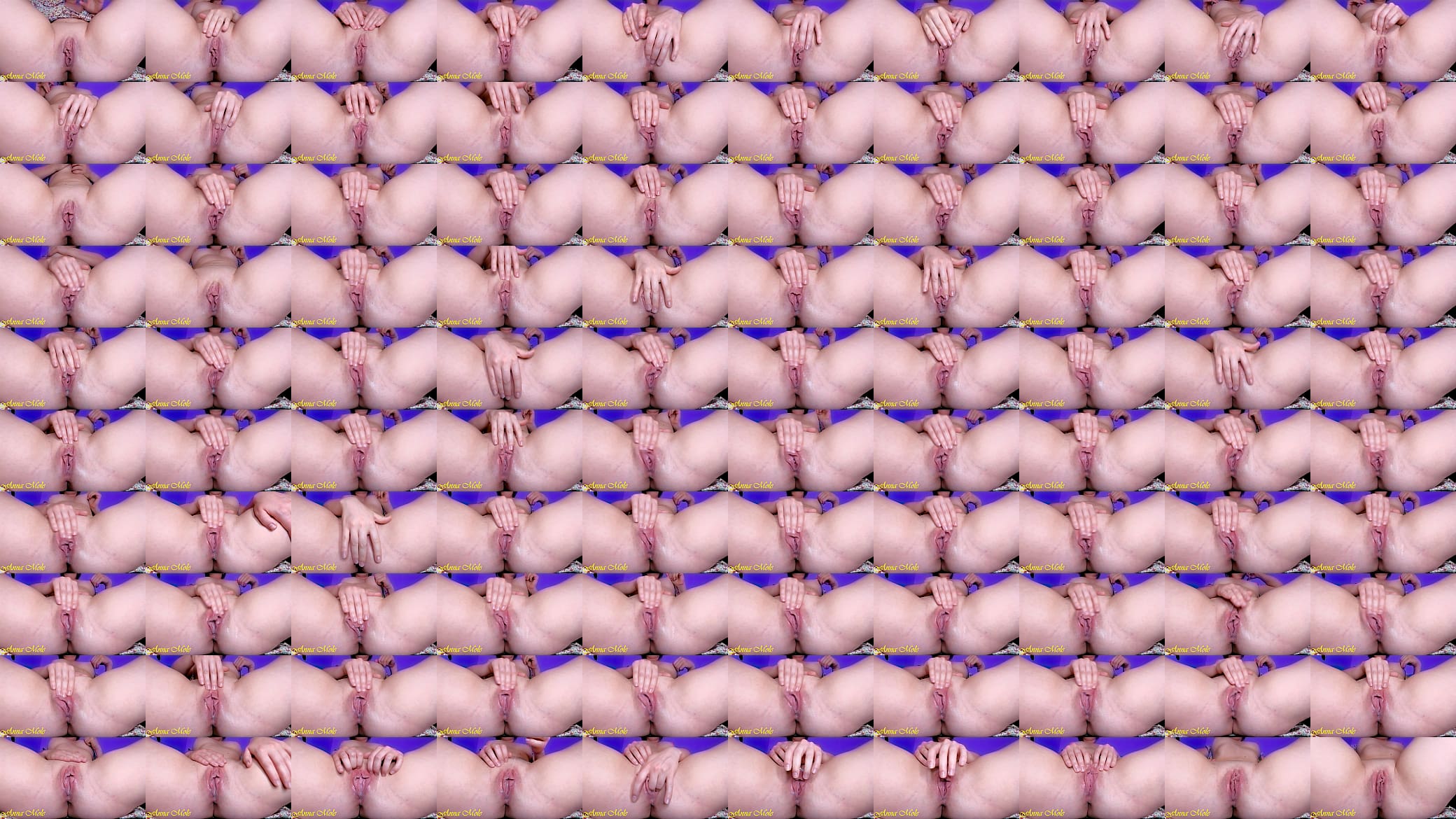 Masturbating my pussy with my fingers close-up Sounds of a pussy 预览图