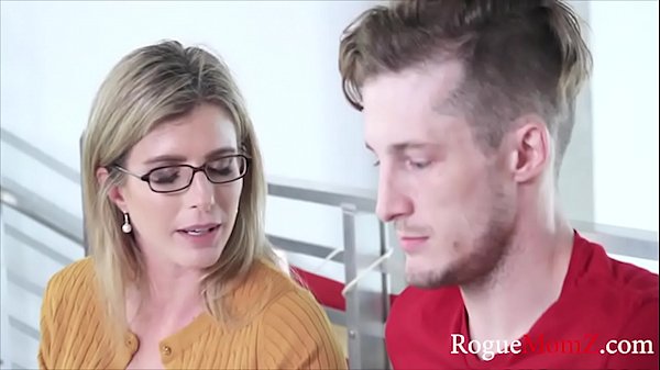 Jealous stepmom takes r. on stepson and fucks him