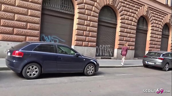 GERMAN SCOUT - Ginger Teen Mia Talk to Fuck at Model Job
