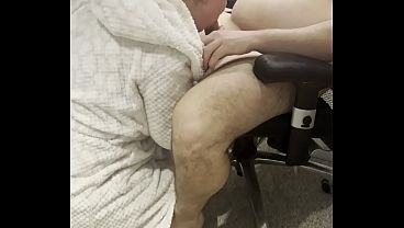 Make my step son happy with blowjob