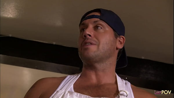 Download Video - Hunky dude imagines what would it be like if his server colleagues went lesbian