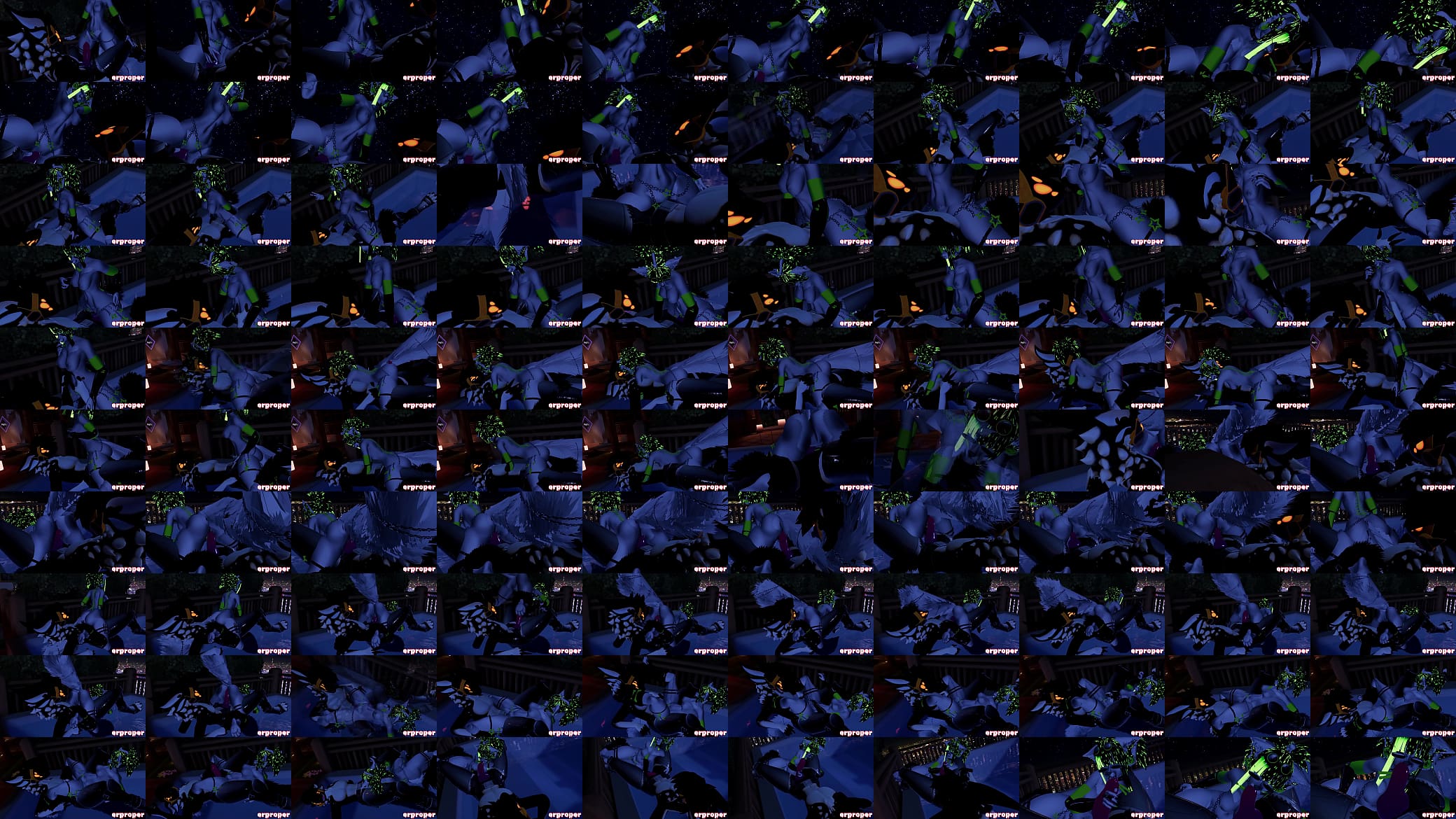 vrchat a cat and a protogen have hot sex 预览图