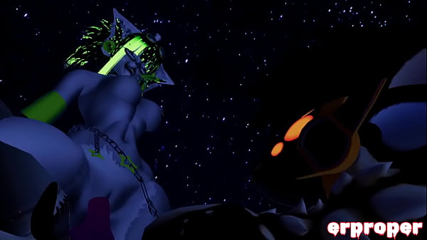 vrchat a cat and a protogen have hot sex