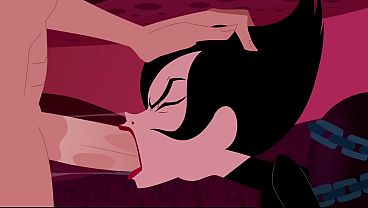 Samurai jack ashi’s face fuck