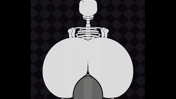 "Funni Skeleton Man" Rides a Werewolf - BB