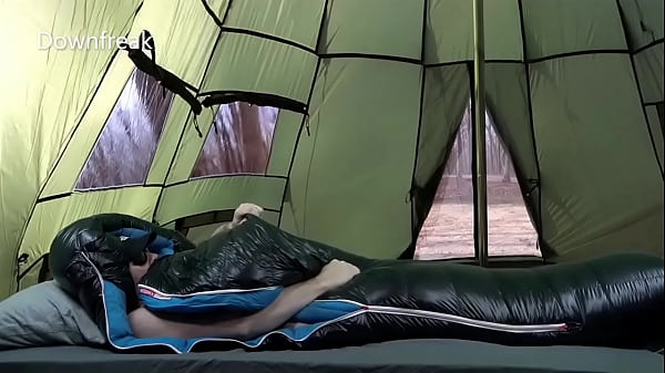 Humping Thick and Puffy Down Sleepingbag In My ...