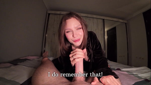 POV: Stepsister please me for save her. She let me fuck her ass. Anal creampie