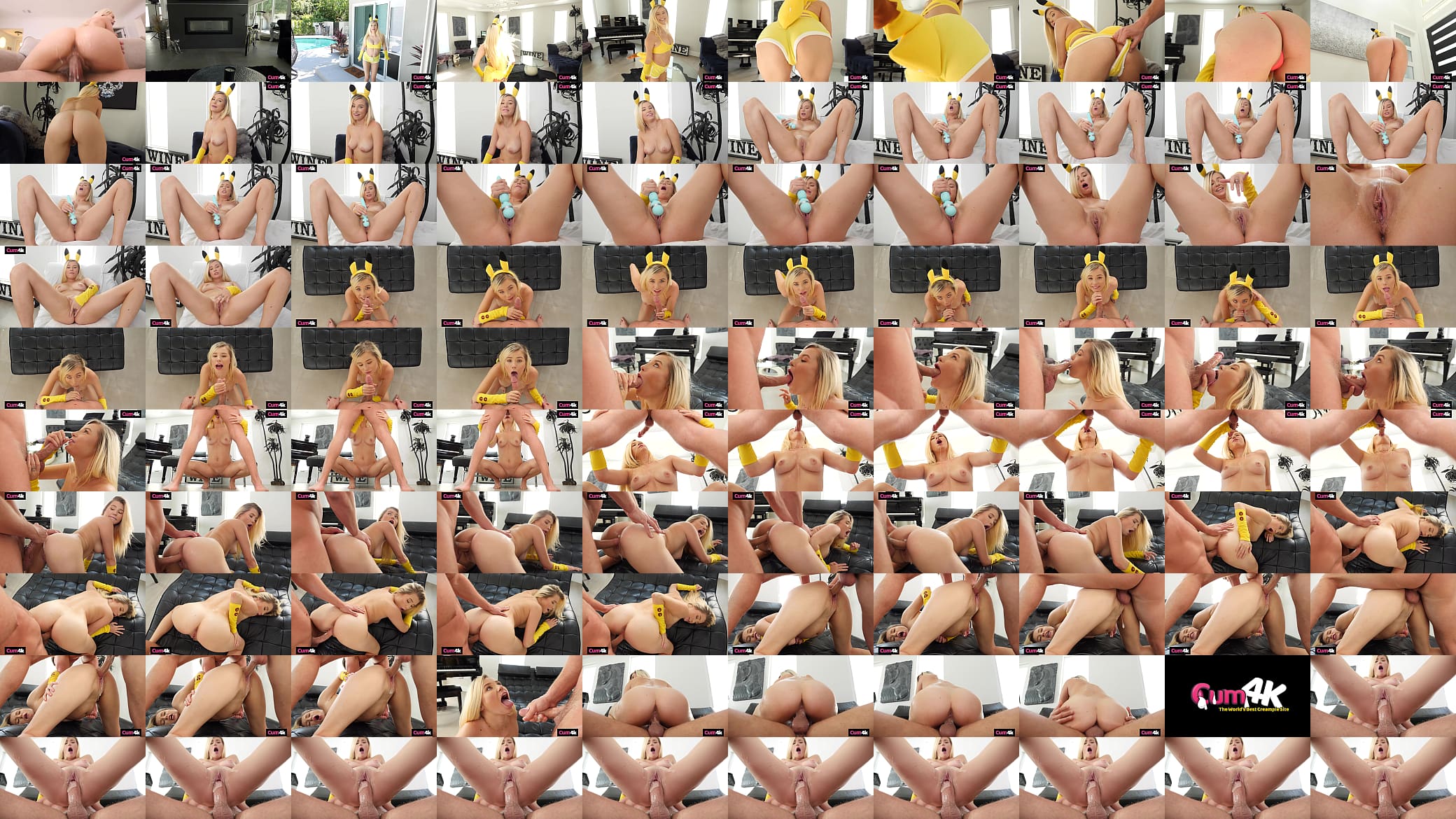Pika Slut Drains Cock With Her Cunt 预览图