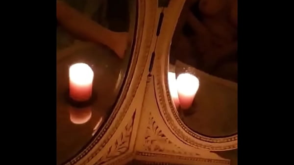 Masturbating in Vintage Mirrors