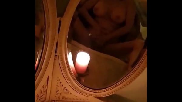 Masturbating in Vintage Mirrors