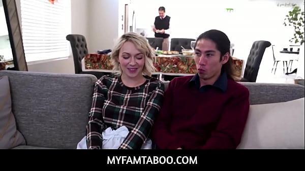 MyFamTaboo  - Big dick pervy Stepbrother enjoying his hot stepsisters big natural titties