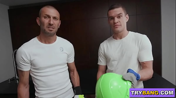 BANGBROS - Shalina Devine Gets Her Pipes Serviced By BangBros Plumbers Max Dior & Luca Ferrero