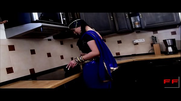 Butt slapping an Indian housewife!