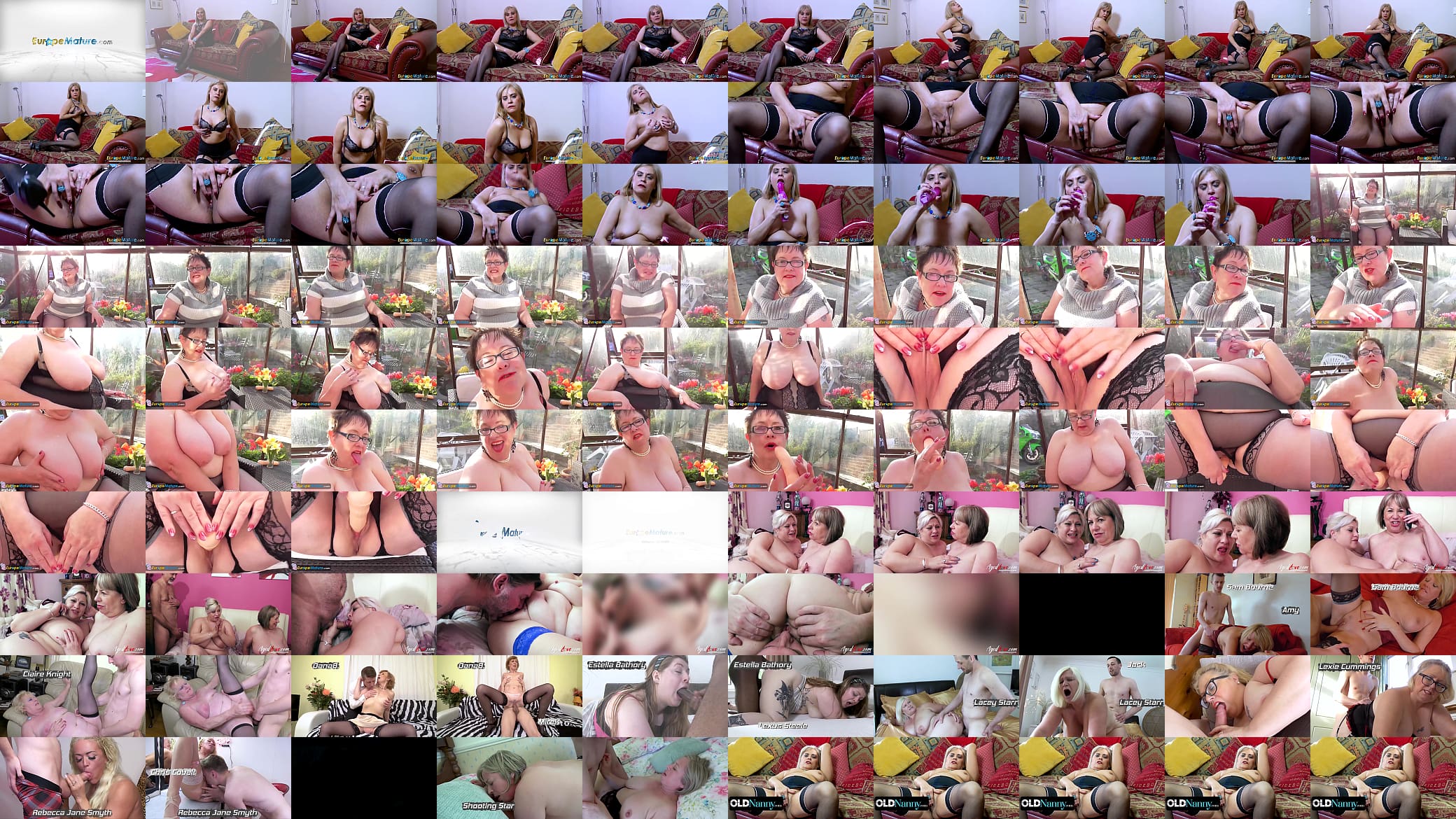 EUROPEMATURE Hot Mature Ladies Sampler Mega Cut 预览图
