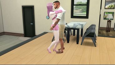 Character leaves the manga and has sex with strangers around town, part 1. The Sims 4