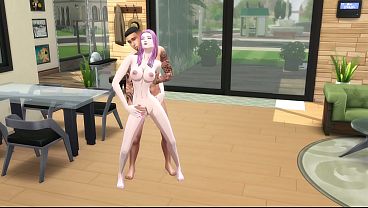 Character leaves the manga and has sex with strangers around town, part 1. The Sims 4