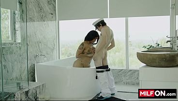 MILFON.com presents: Watch MILF Paris The Muse & Ricky Spanish in Milk Man Cums