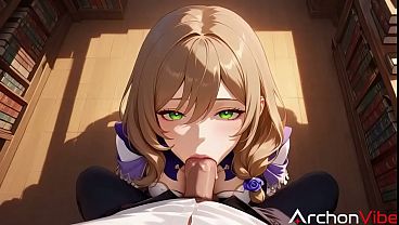 For access to secret knowledge, Lisa is ready to do anything for this ugly old man![AI]