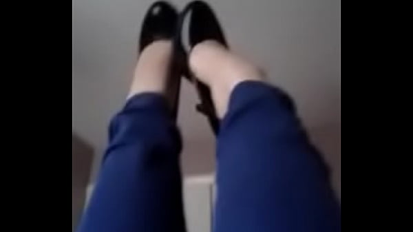 Sexy feet with a tease
