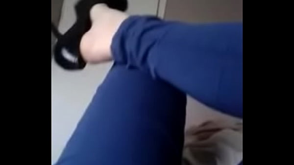 Sexy feet with a tease