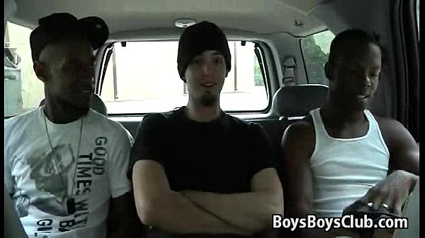 Blacks On Boys -Gay Bareback Interracial Fuck M...