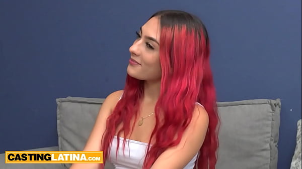 Tiny latina teen wants to be a model and will do anything it takes today
