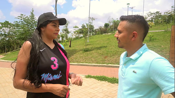 Stranger seduces MILF on the street and fucks h...