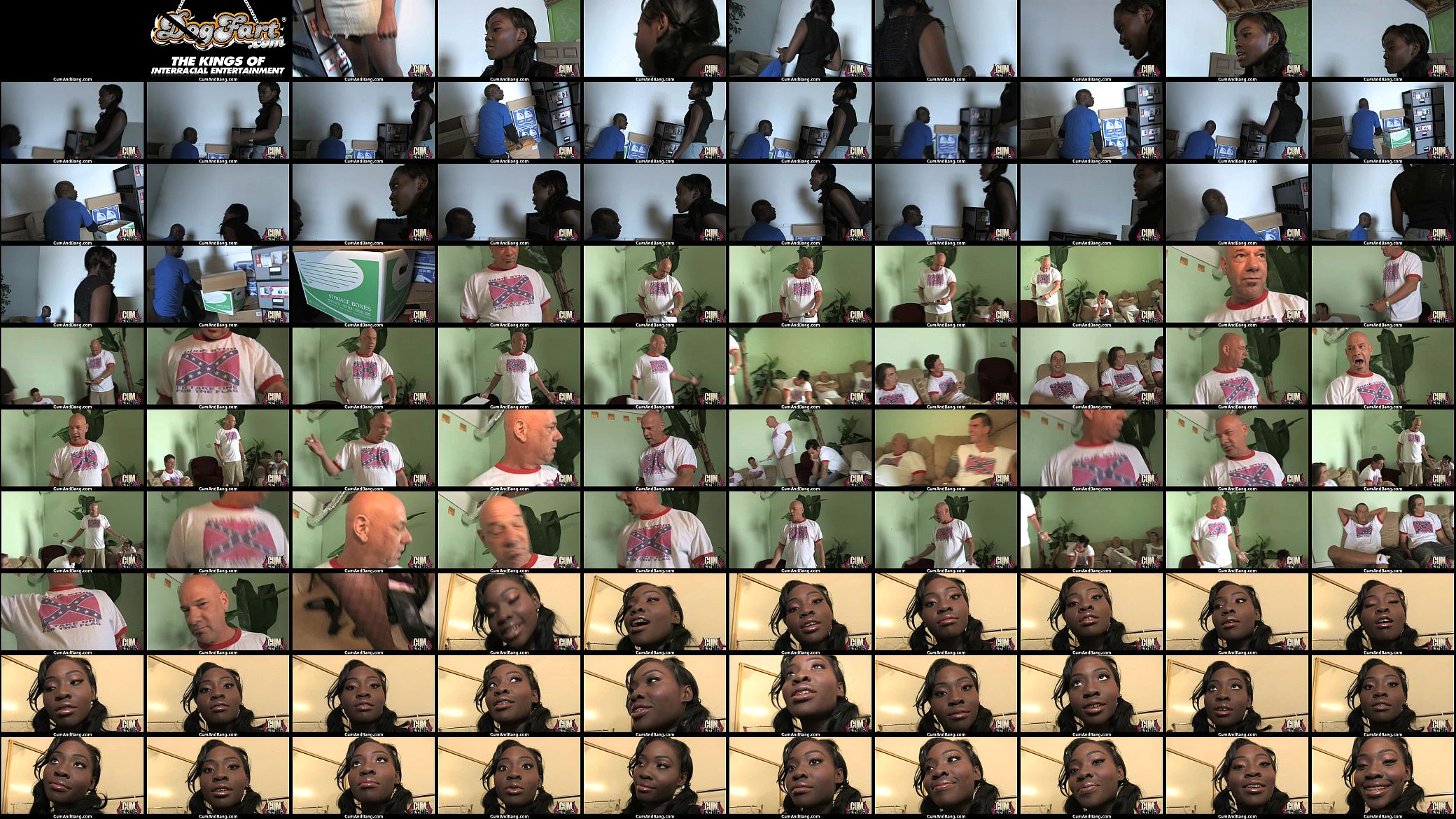 Ebony Cumslut Gets Multi Facial In Gangbang 12 预览图