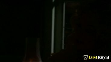 Blondie with huge natural tits gets fucked
