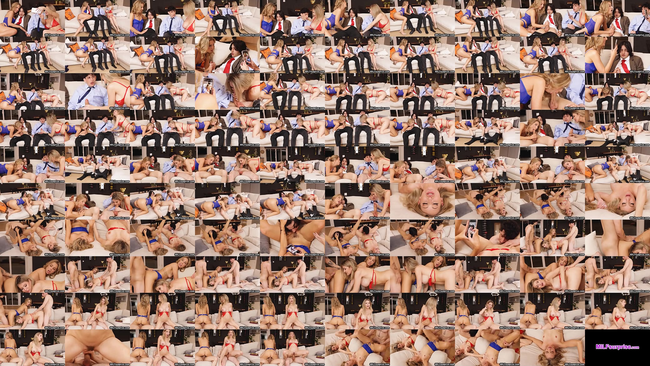 Super Hot MILFs Fuck Young Cocks! 预览图
