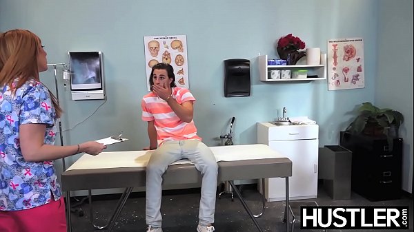 Redhaired nurse Lauren Phillips anally plowed passionately