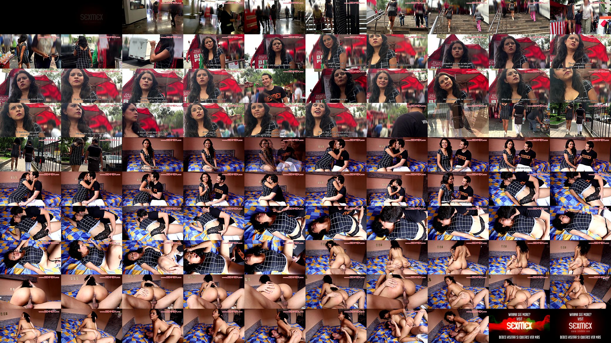 Paula Ramos. From subway to a porn scene -Del metro a una escena porno! 预览图