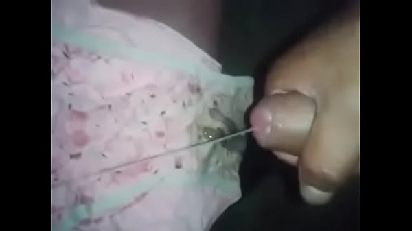 Step brother masturbate on sister panty
