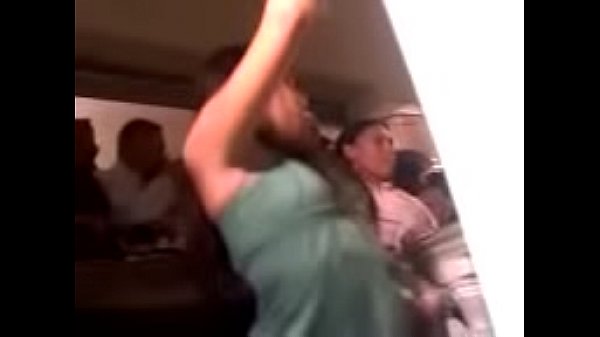 teen takes off thong in club