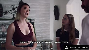 MODERN-DAY SINS - Naughty Anny Aurora Sneaks Off To Bang Her BFFs Stepdad FRENCH SUBTITLES