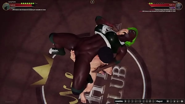 Lacey Punk VS Raijuro (Naked Fighter 3D)
