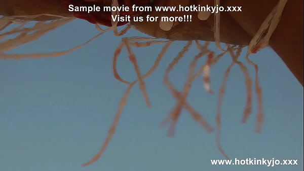 Download Video - Hotkinkyjo fuck her ass with red dragon dildo at the beach and anal prolapse