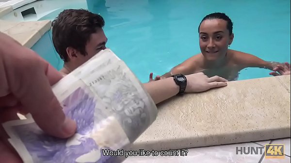 HUNT4K. girl with ease agreed to be fucked by hunter