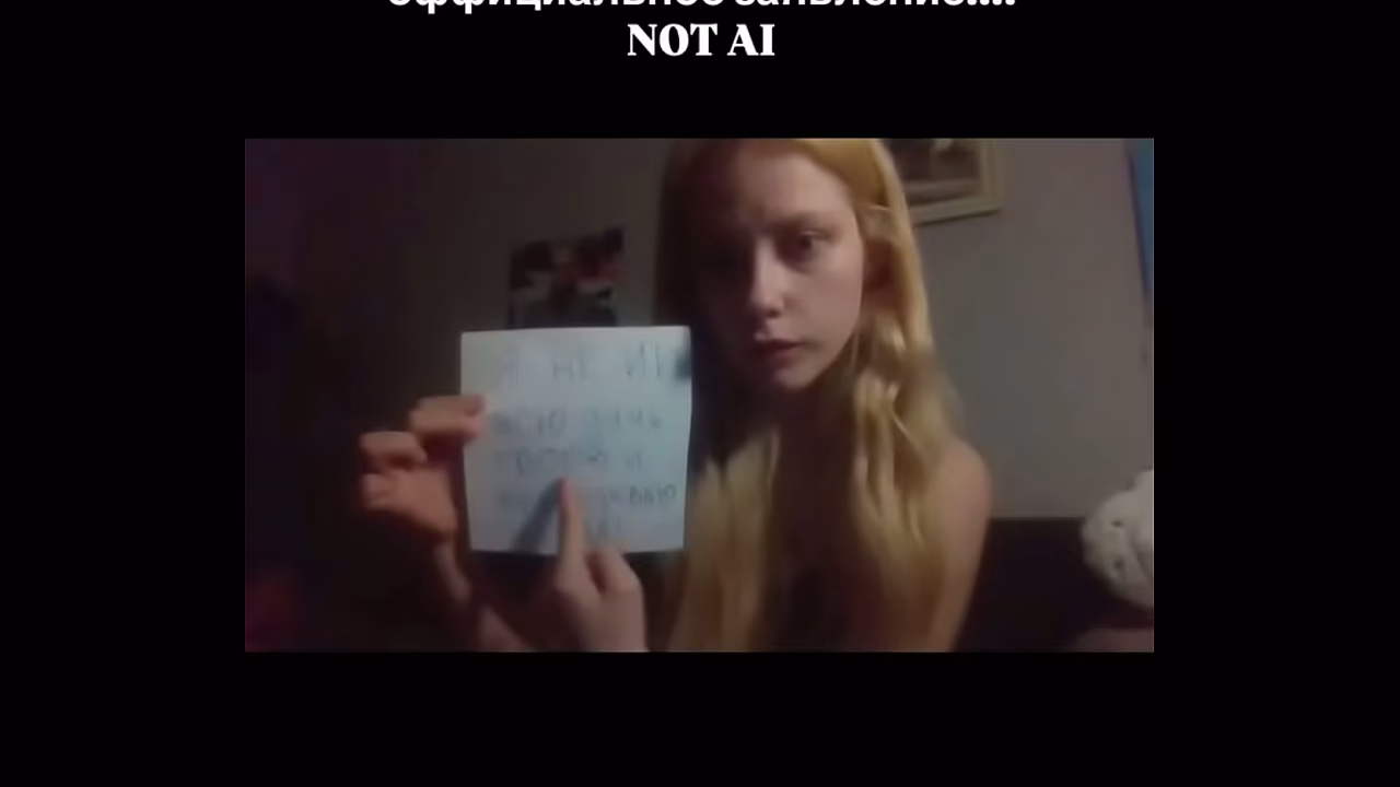 Видео для верификации