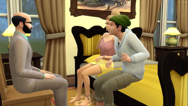 step Dad compelled step Mom to fuck with virgin step son - family sex