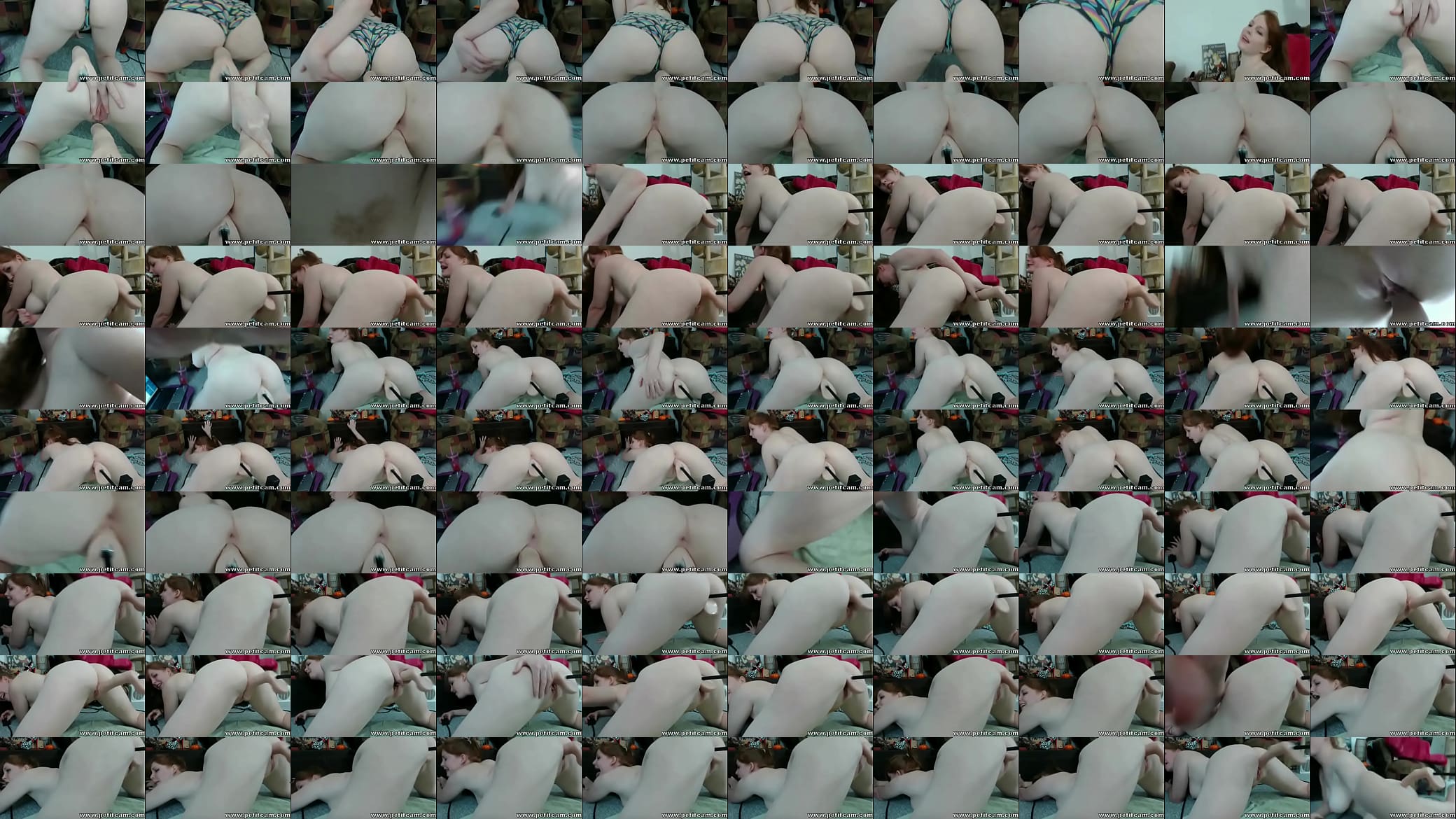 Big Booty Dildo Masturbation On Webcam 预览图