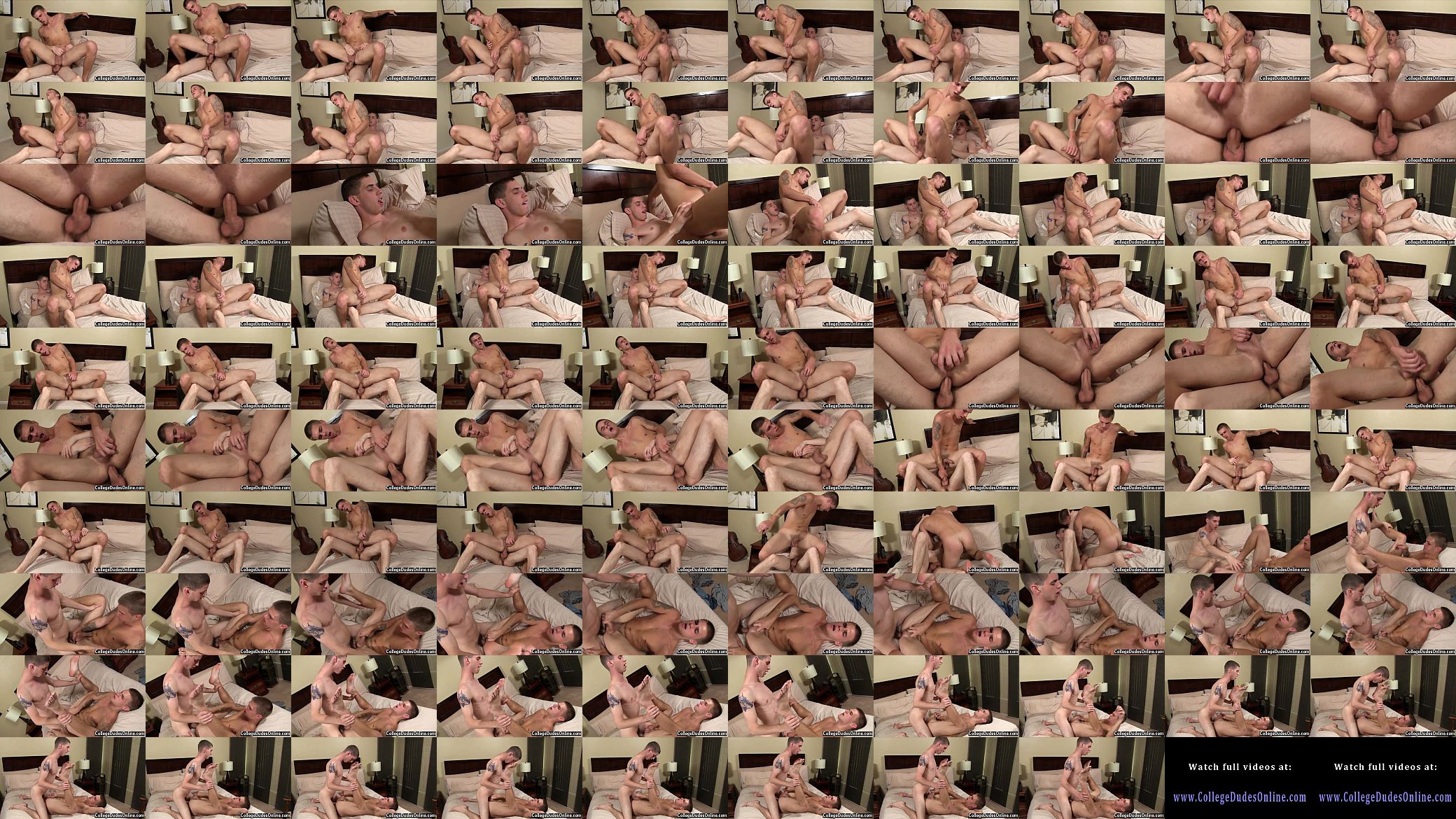Gay sex old and young Sam gobbles Trent&#039;s tip a bit as he plays with 预览图