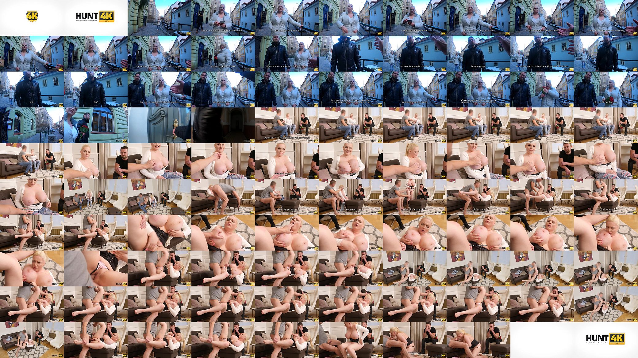 HUNT4K. Voluptuous hottie decides to fuck for cash but not a bouquet 预览图