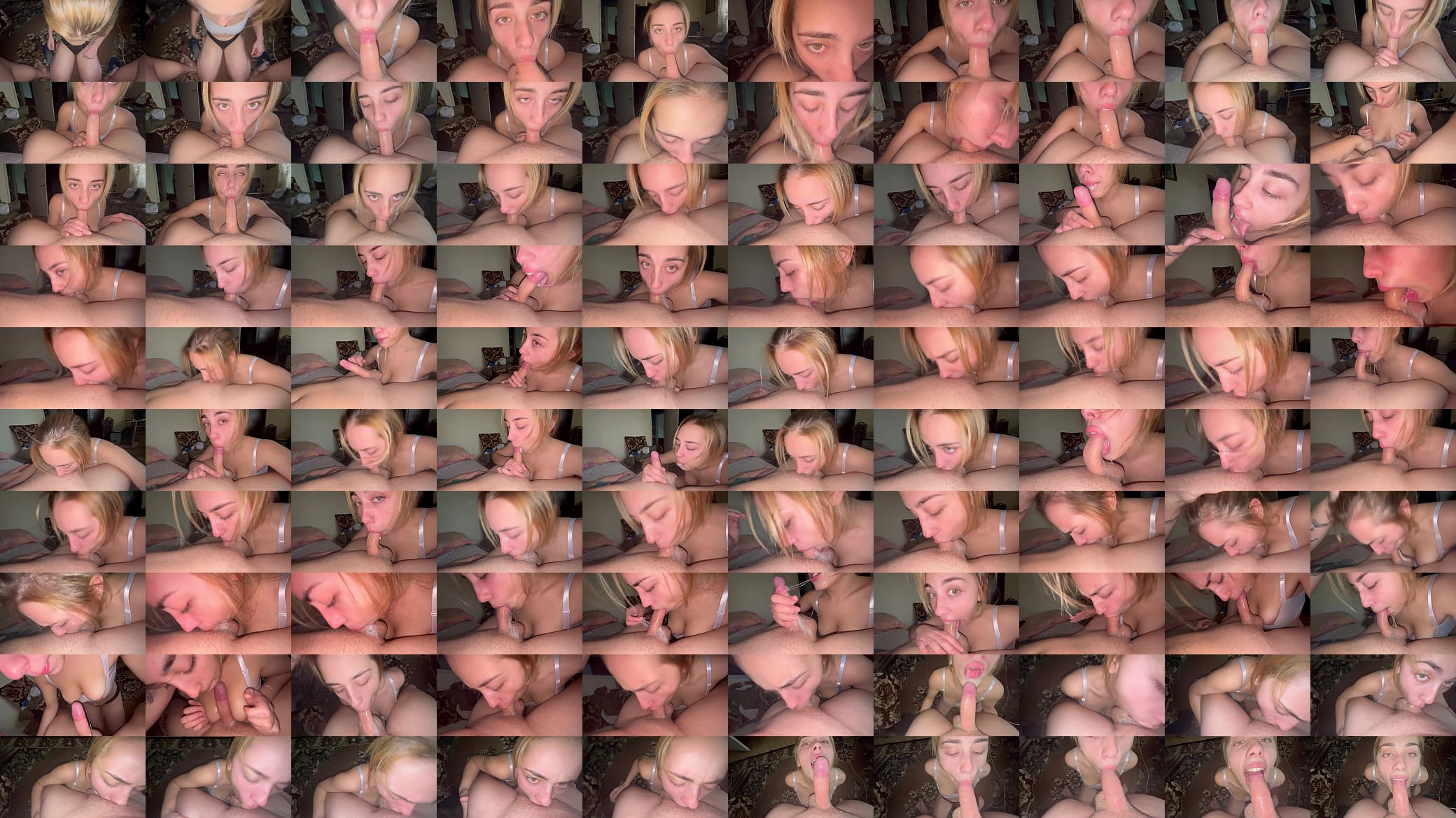 Facefuck Deepthroat Sloppiest Blowjob Ever!! 预览图