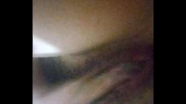 Naughty brunette masturbating for the first time