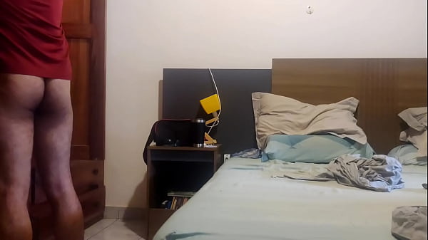 I'm folding and putting away my clean clothes, ...