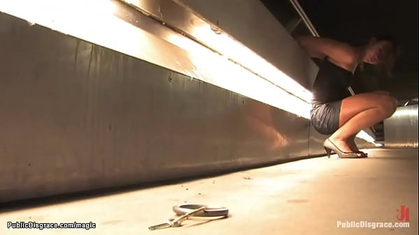 Czech slave walked in public at night